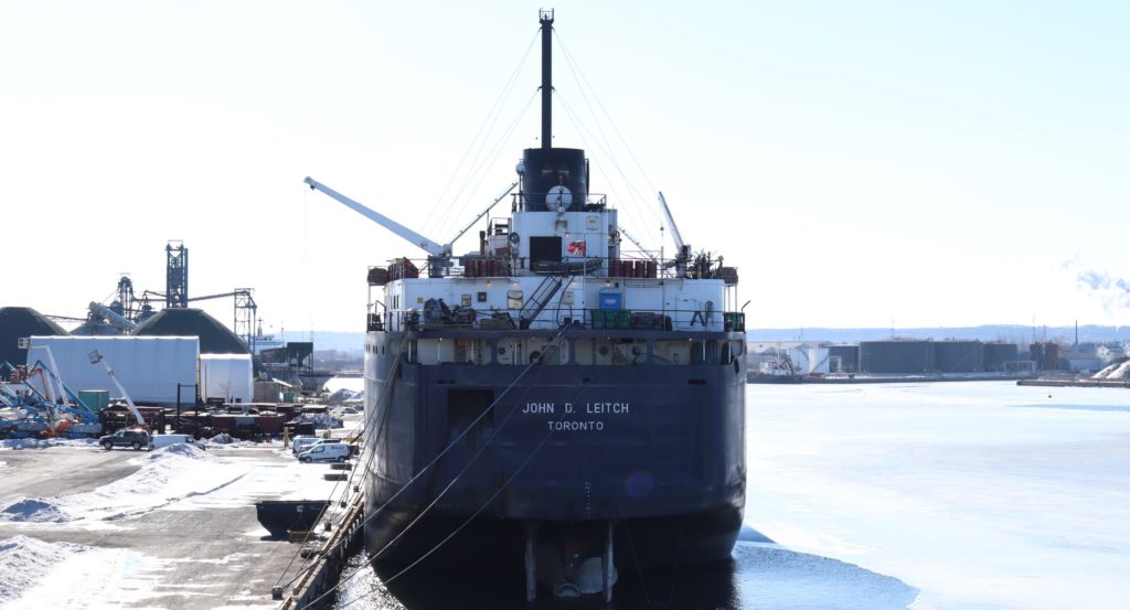 Lay Up Season Draws to a Close at Hamilton Port