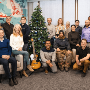 A group photo of HOPA Ports employees.